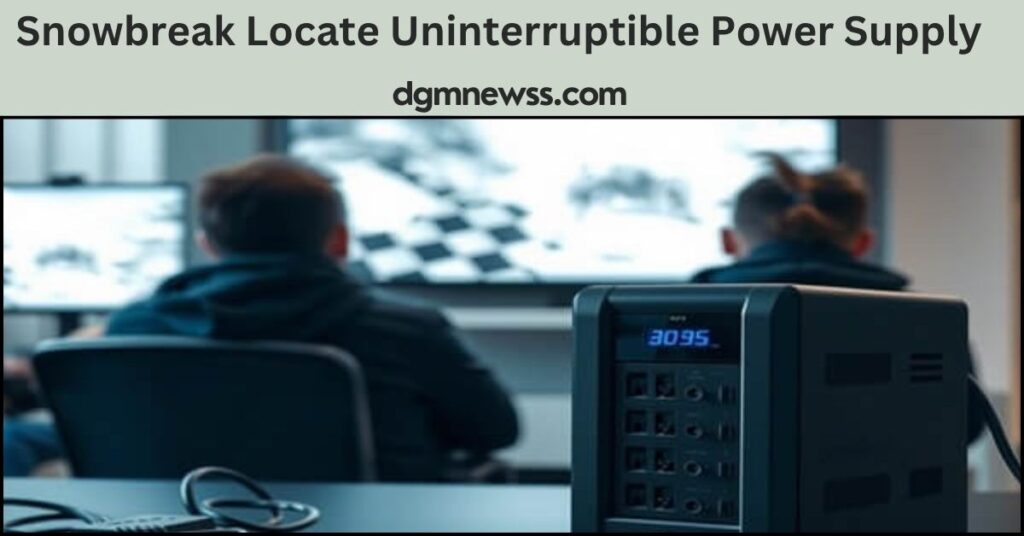 Snowbreak Locate Uninterruptible Power Supply