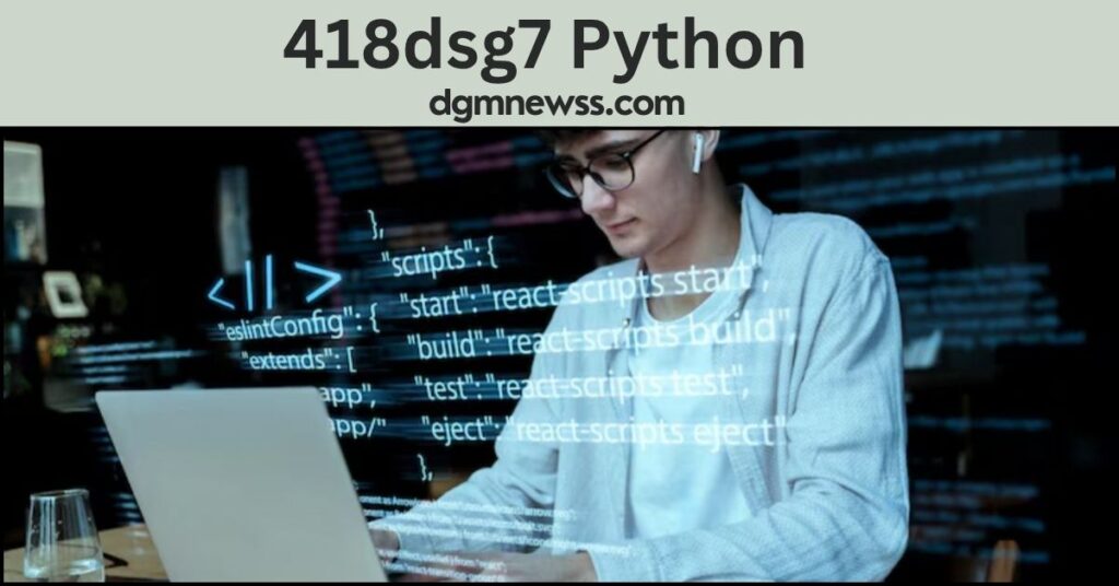 418dsg7 Python