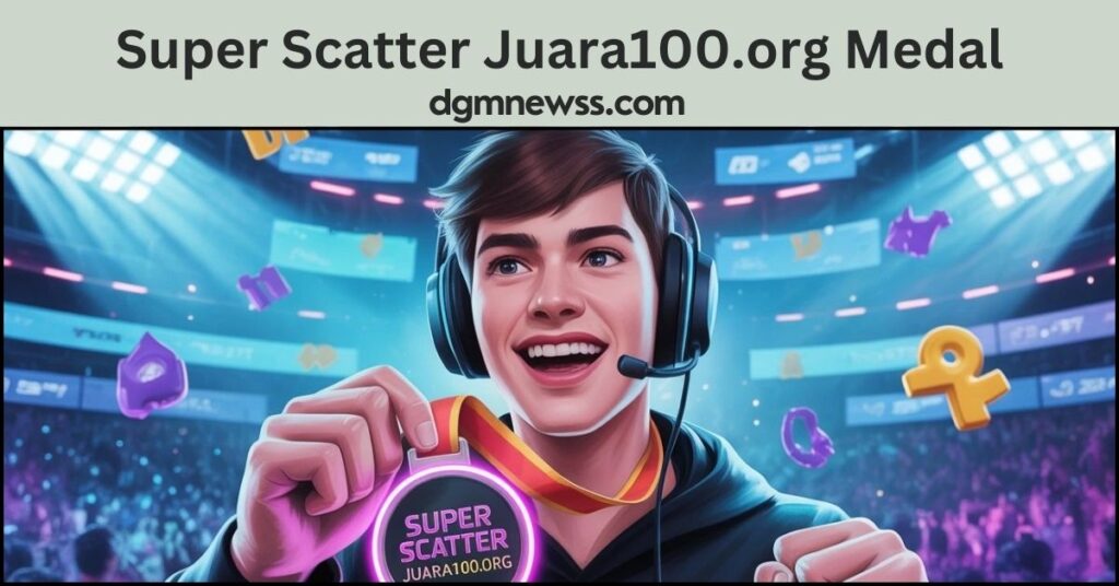 Super Scatter Juara100.org Medal